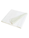 Load image into Gallery viewer, Muslin Blanket - Sage Windowpane / White
