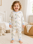 Load image into Gallery viewer, Organic Cotton Toddler Long Johns – Modern Daisy