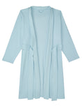 Load image into Gallery viewer, Woman's Robe - Drop Needle - Blue