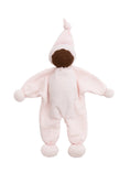 Load image into Gallery viewer, Baby Buddy Lovey - Brown Skin Pink Stripe