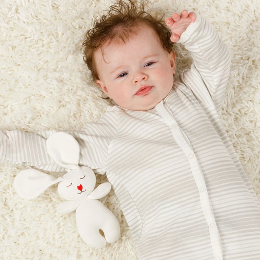 White Binky Bunny Doll