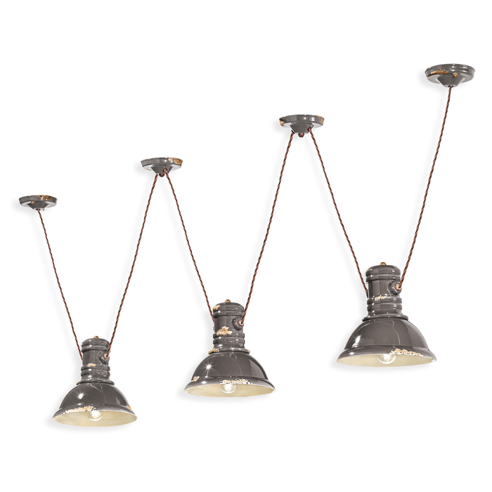 INDUSTRIAL C1692 Sospensione a 3 luci