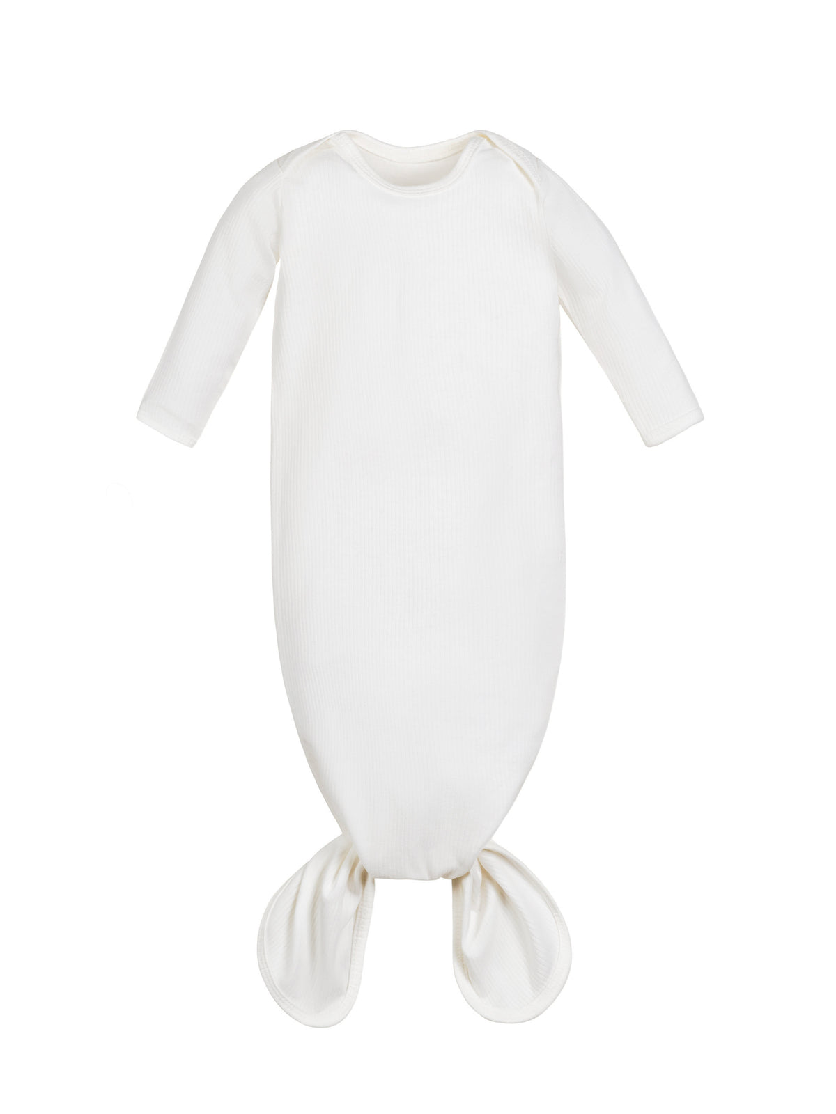 Drop Needle - Knotted Gown - Organic White