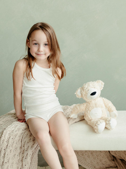 Girl's Panty - White