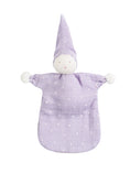 Load image into Gallery viewer, Muslin Sleeping Lovey - Lavender Stars
