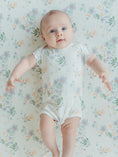 Load image into Gallery viewer, Onesie/Bodysuit - Flutter Sleeves - Modern Daisy
