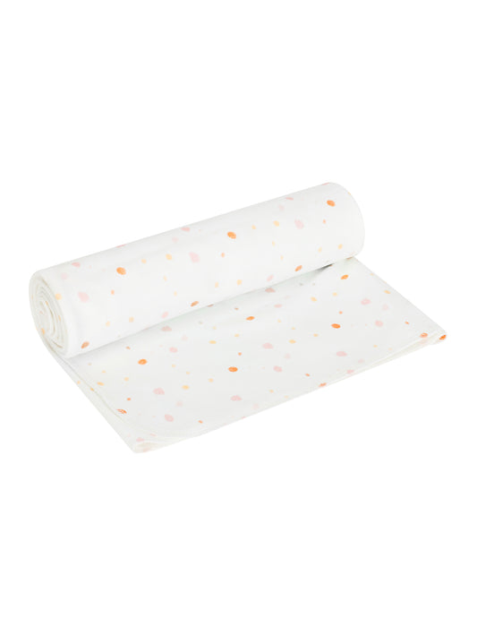Receiving Blanket - Pink Dots