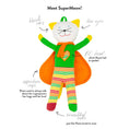 Load image into Gallery viewer, Scrappy Supermeow Roxie Cat
