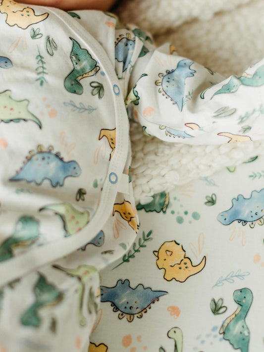 Side Snap Kimono - Dino