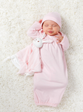 Load image into Gallery viewer, Lovey Bunny Blanket Friend - Pink Stripe
