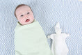 Load image into Gallery viewer, Muslin Sleeping Lovey - Organic White
