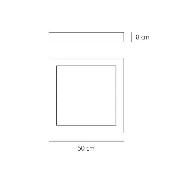 Altrove 600 Led Parete/Soffitto
