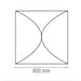 flos Ariette Parete/Soffitto misure 1