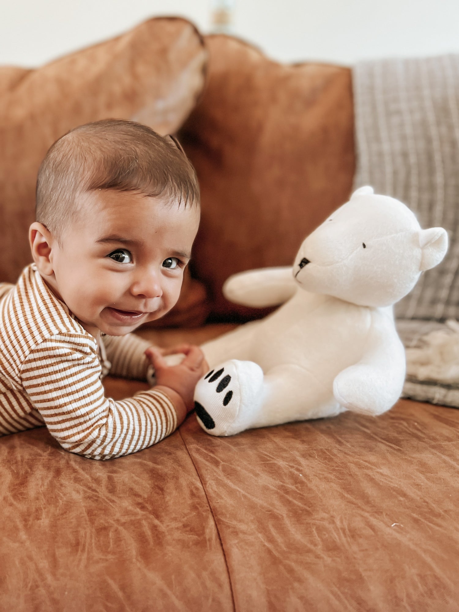 Artie the Polar Bear Stuffed Animal Toy