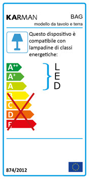 BAG - Lampada da Tavolo
