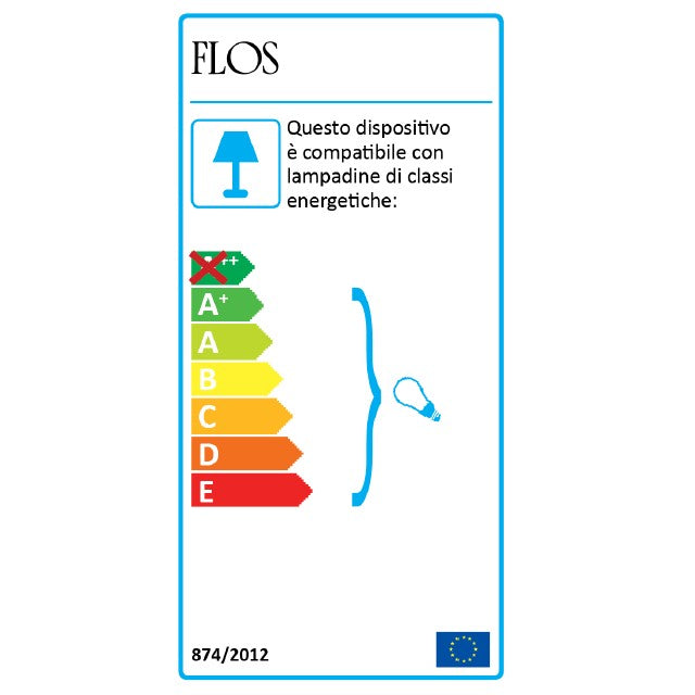 Flos foglio classe energetica