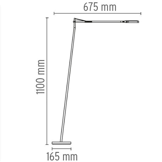 flos KELVIN LED F terra misure