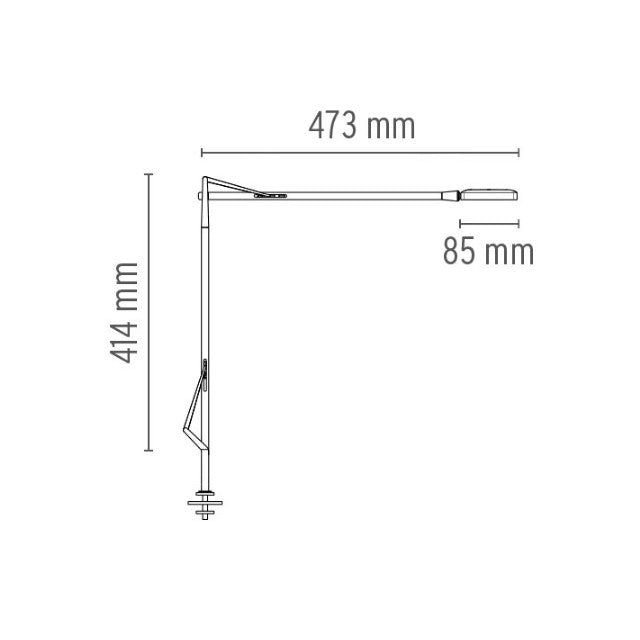 Kelvin LED BASE Tavolo