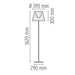 flos KTRIBE F2 terra misure