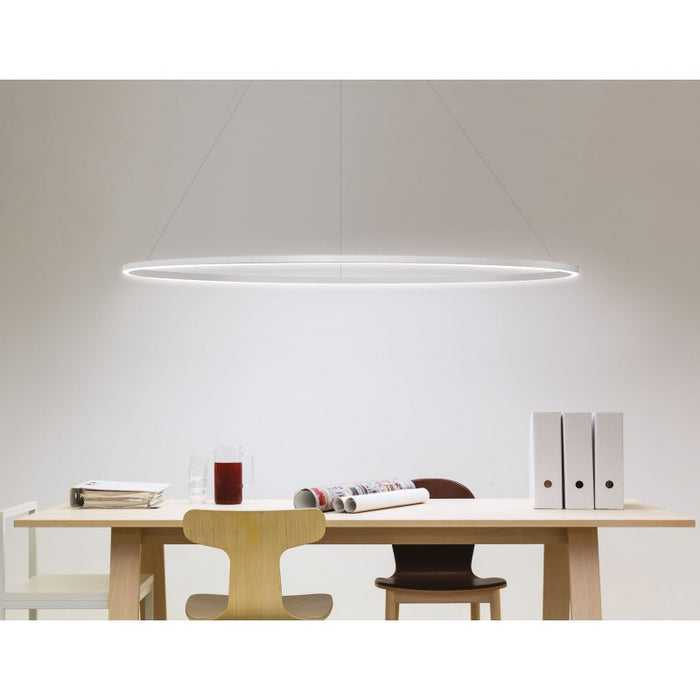 ELLISSE PENDANT MEGA Luce diretta BIANCO