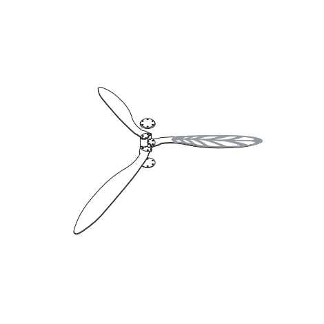 luceplan Blow Ventilatore a Soffitto misure 2