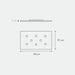 icone di luce Pop Soffitto misure 2