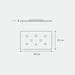 icone di luce Pop Soffitto misure 3