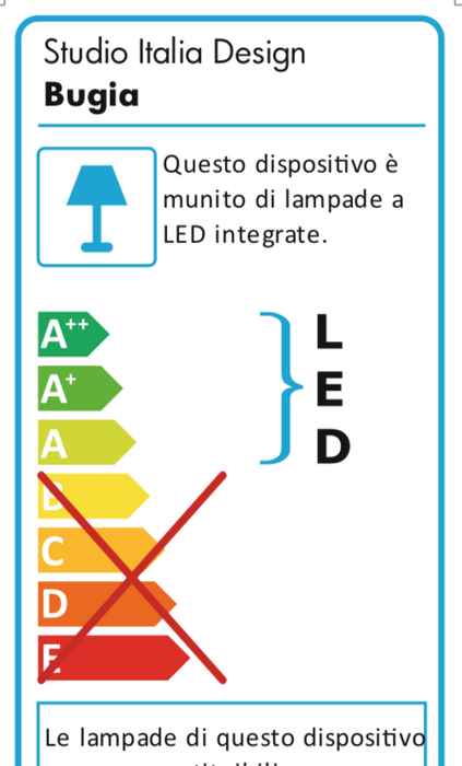 Bugia Single - Ceiling