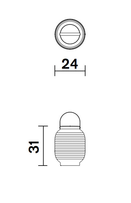 Honey - Lampada Ricaricabile/Portatile