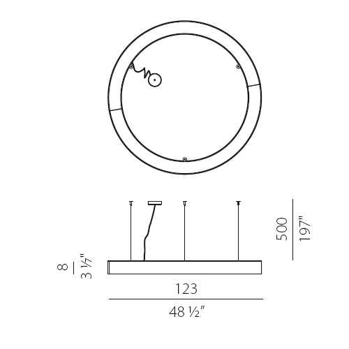 Silver Ring 120 Sospensione