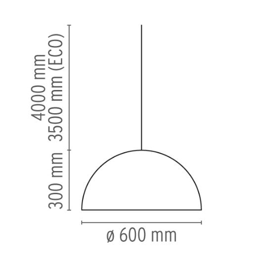 flos Skygarden S1 Sospensione misure