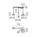 artemide Stablight Sospensione misure