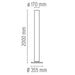 FLOS STYLOS terra misure