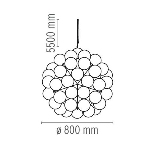 flos Taraxacum 88 Sospensione misure