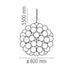 flos Taraxacum 88 Sospensione misure