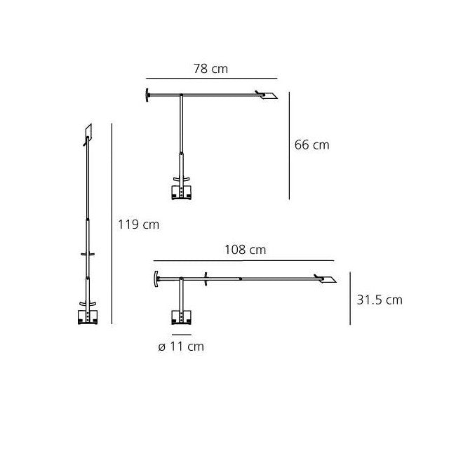 Tizio Led Tavolo