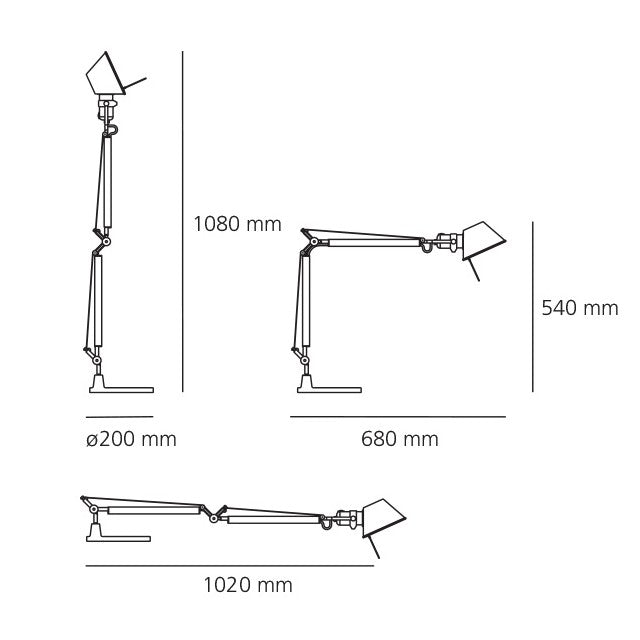 Tolomeo Tavolo Mini Led