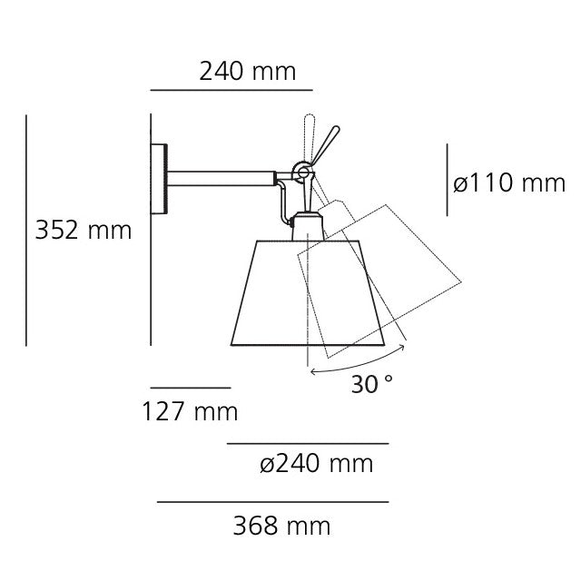 Tolomeo Parete Diffusore