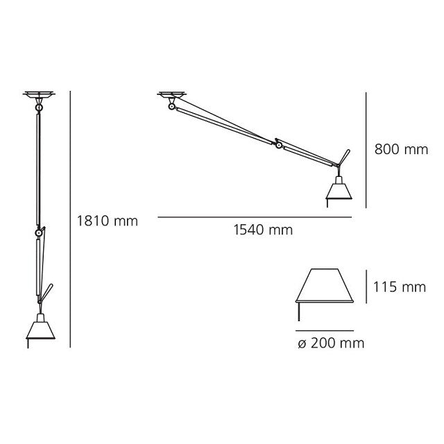 Tolomeo Sospensione Decentrata
