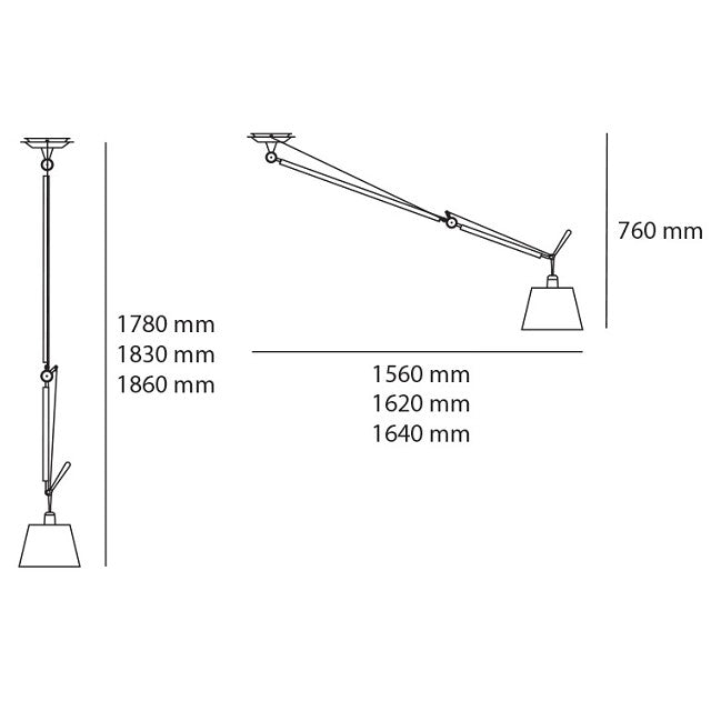 Tolomeo Sospensione Decentrata